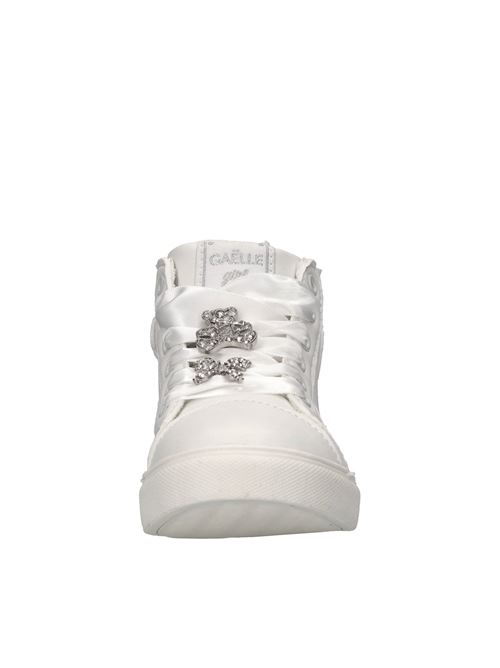 Sneakers in ecopelle GAELLE | GS0067L SATINBIANCO